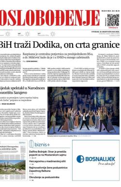 Oslobođenje - broj 27863, 18. mar 2025.