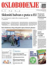 Oslobođenje - broj 27943, 24. jun 2025.