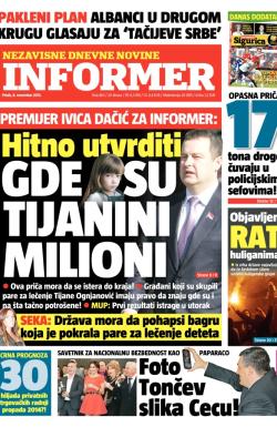 Informer - broj 463, 8. nov 2013.