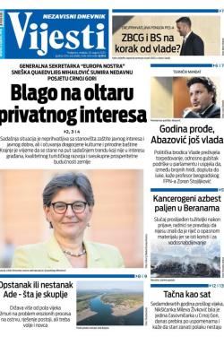 Vijesti - broj 9100, 20. avg 2023.
