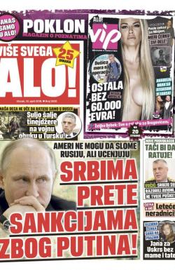 Alo - broj 3635, 10. apr 2018.
