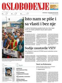 Oslobođenje - broj 26139, 5. sep 2019.