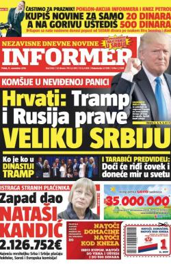 Informer - broj 1383, 11. nov 2016.