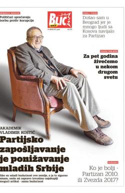 Blic - broj 7170, 29. jan 2017.