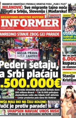 Informer - broj 1031, 21. sep 2015.