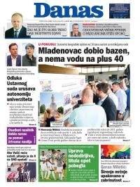 Danas - broj 9056, 25. jul 2022.