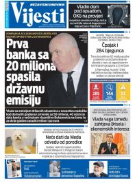 Vijesti - broj 9928, 20. dec 2025.