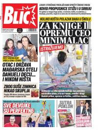 Blic - broj 8795, 23. avg 2021.