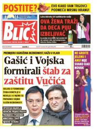 Blic - broj 6754, 1. dec 2015.