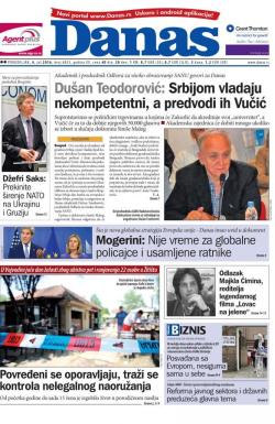 Danas - broj 6853, 4. jul 2016.