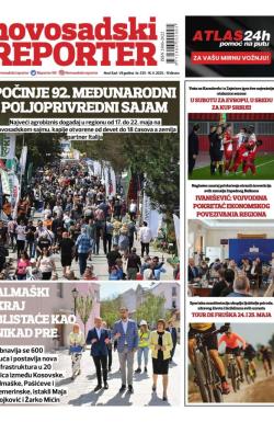 Novosadski reporter - broj 535, 16. maj 2025.