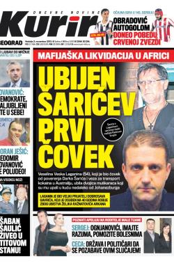 Kurir - broj 3631, 3. nov 2013.