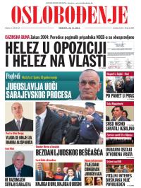 Oslobođenje - broj 24.060, 30. nov 2013.