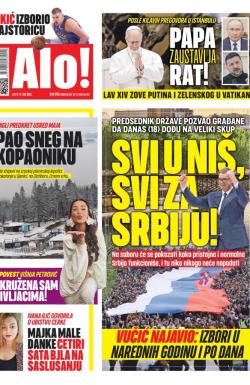 Alo - broj 6163, 17. maj 2025.