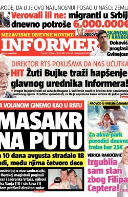 Informer - broj 997, 12. avg 2015.