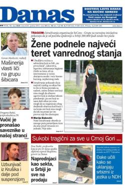 Danas - broj 8263, 15. maj 2020.