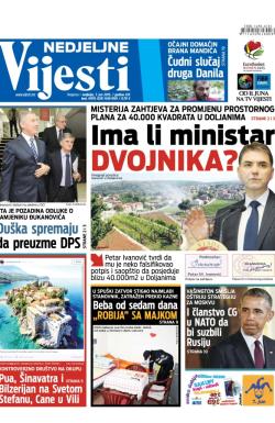 Vijesti - broj 6176, 7. jun 2015.