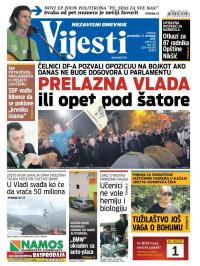 Vijesti - broj 6373, 21. dec 2015.