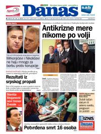 Danas - broj 5747, 24. jun 2013.