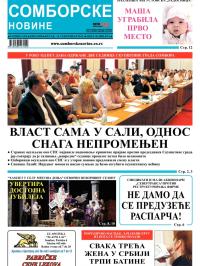 Somborske novine - broj 3038, 14. sep 2012.