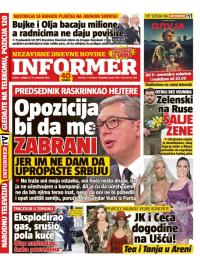 Informer - broj 3522, 11. nov 2023.