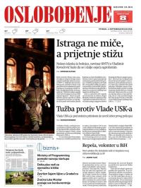 Oslobođenje - broj 25780, 4. sep 2018.