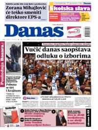 Danas - broj 5962-63, 25. jan 2014.