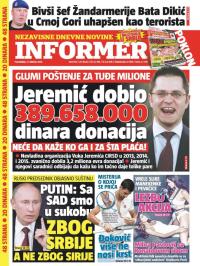 Informer - broj 1361, 17. okt 2016.