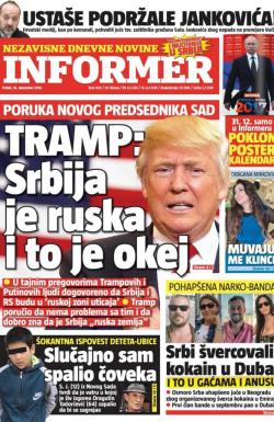 Informer - broj 1413, 16. dec 2016.