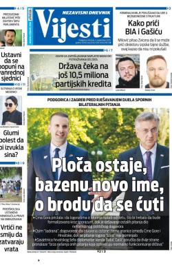 Vijesti - broj 9822, 4. sep 2025.