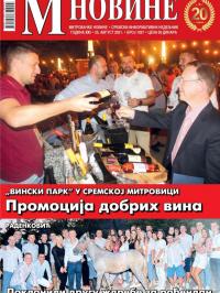 M Novine, Sr. Mitrovica - broj 1027, 25. avg 2021.