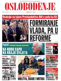 Oslobođenje - broj 24.487, 31. jan 2015.
