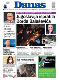Danas - broj 8547, 22. feb 2021.