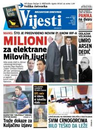 Vijesti - broj 6248, 18. avg 2015.