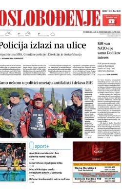 Oslobođenje - broj 26610, 15. feb 2021.