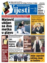 Vijesti - broj 6433, 22. feb 2016.