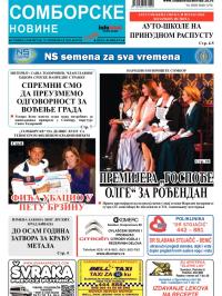 Somborske novine - broj 3100, 22. nov 2013.