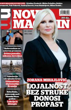 Novi magazin - broj 560, 20. jan 2022.