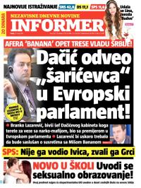 Informer - broj 325, 31. maj 2013.