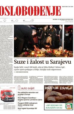 Oslobođenje - broj 25102, 12. okt 2016.