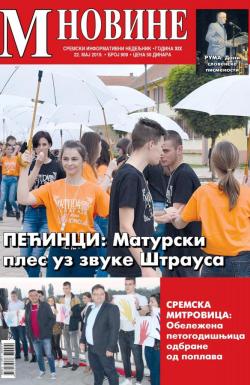 M Novine, Sr. Mitrovica - broj 909, 22. maj 2019.