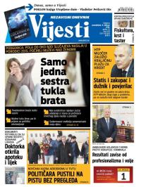 Vijesti - broj 6419, 8. feb 2016.