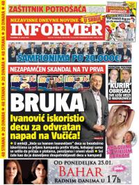 Informer - broj 1135, 25. jan 2016.