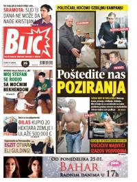 Blic - broj 6800, 19. jan 2016.