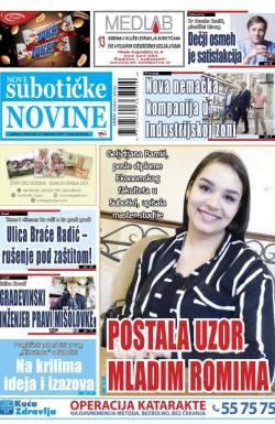 Nove Subotičke novine - broj 140, 8. nov 2019.