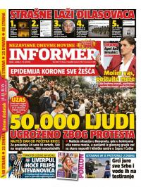 Informer - broj 2498, 11. jul 2020.