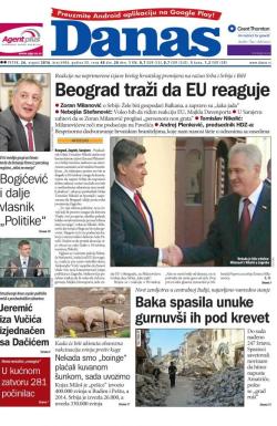 Danas - broj 6906, 26. avg 2016.