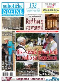 Nove Subotičke novine - broj 430, 11. jul 2025.