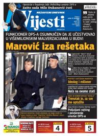 Vijesti - broj 6370, 18. dec 2015.