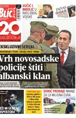Blic - broj 7112, 29. nov 2016.